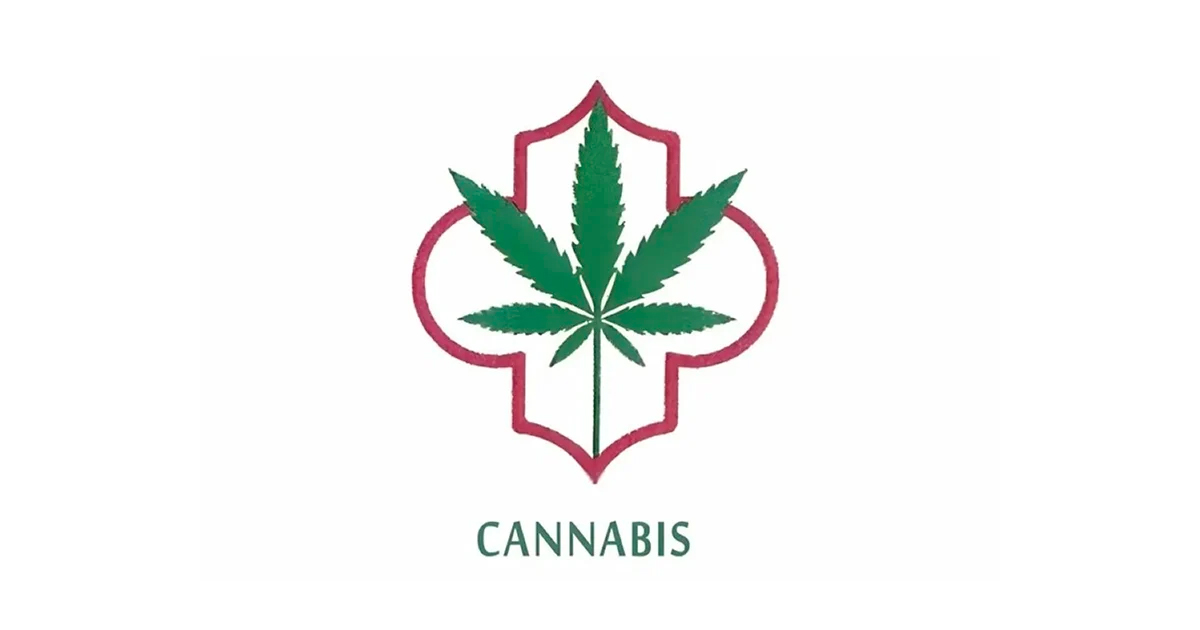 Logótipo da cannabis em Marrocos