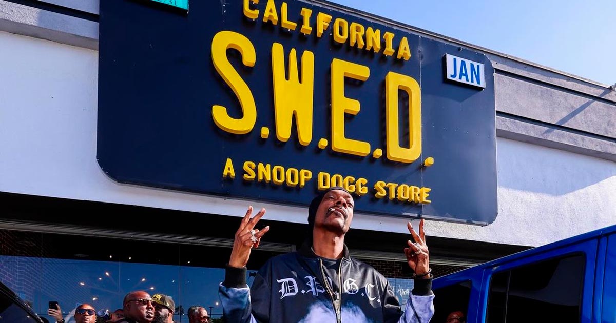 A loja de canábis de Snoop Dogg