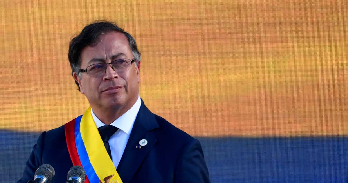 Gustavo Petro na Colômbia