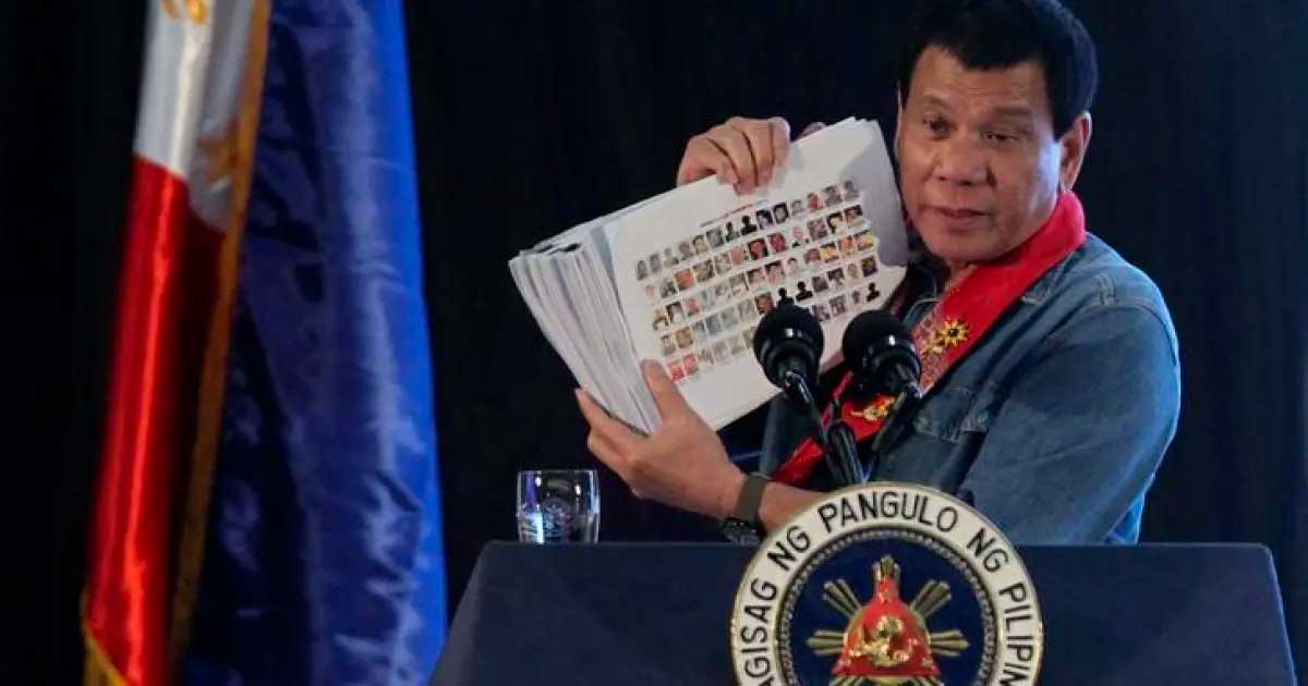 Rodrigo Duterte preso